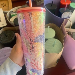 Bubbly ocean floor Starbucks Tumblr